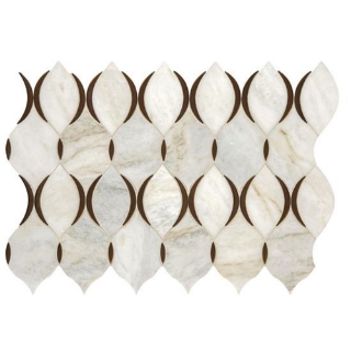 Picture of American Olean - Presario Mosaic Modern Lantern Lumen White Blend