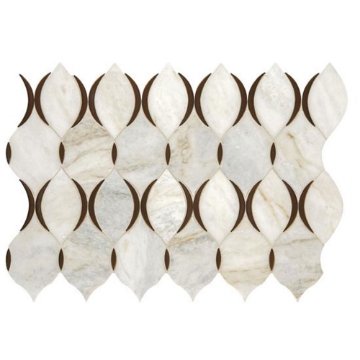 Picture of American Olean - Presario Mosaic Modern Lantern Lumen White Blend