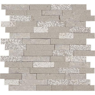 Picture of Marazzi - Predella Mosaic Random Linear Meta Silver