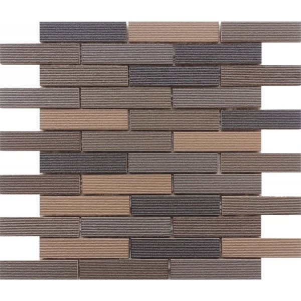 Picture of Bati Orient - Striped Baguette Beige Brown Mix