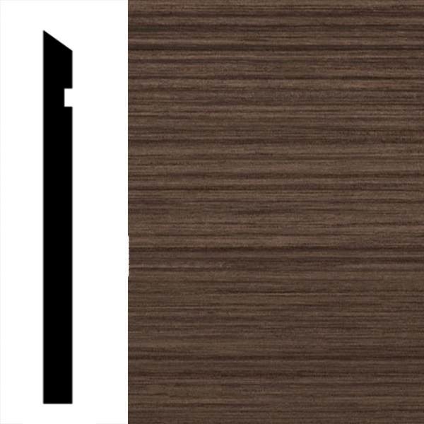 Picture of Johnsonite - Masquerade Reveal 4.25 Darkened Wenge