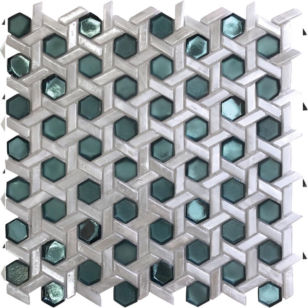 Picture of MiR Mosaic - Glamour Weave Emerald