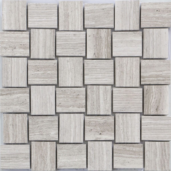 Picture of MiR Mosaic - Bali Sumatra Wooden Gray