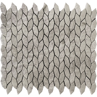 Picture of MiR Mosaic - Bali Leaf Wooden Grey
