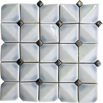 Picture of MiR Mosaic - Ceramique Pillow Blue