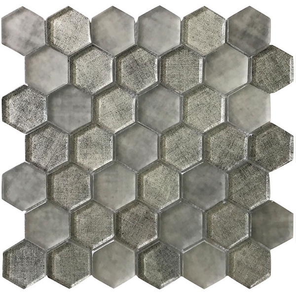 Picture of MiR Mosaic - Sierra Hex Snow Linen