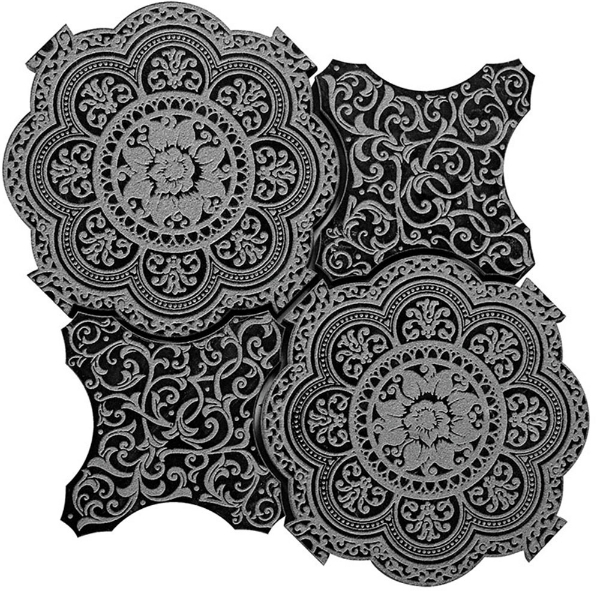 Picture of MiR Mosaic - Pantheon Floreale Black