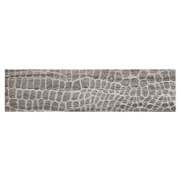 Picture of MiR Mosaic - Artistic Etched Alligator Wooden Gray