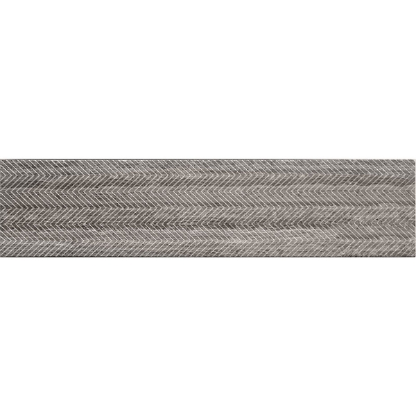 Picture of MiR Mosaic - Artistic Etched Chevron Wooden Gray
