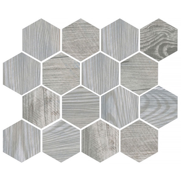Picture of MiR Mosaic - Oregon Hex Grey Wood