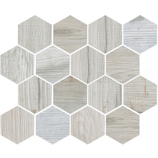 Picture of MiR Mosaic - Oregon Hex White Wood