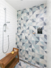 Picture of MiR Mosaic - Urbana Wood Wood Blue