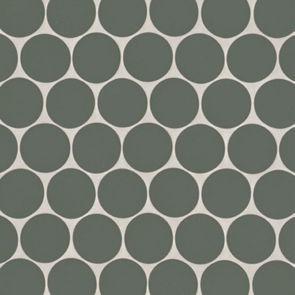 Picture of Bedrosians - Makoto Round Mosaic Midori Green