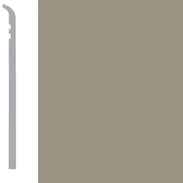 Picture of Burke - Burkebase Type TP Wall Base Toeless 2.5 Carmine Gray