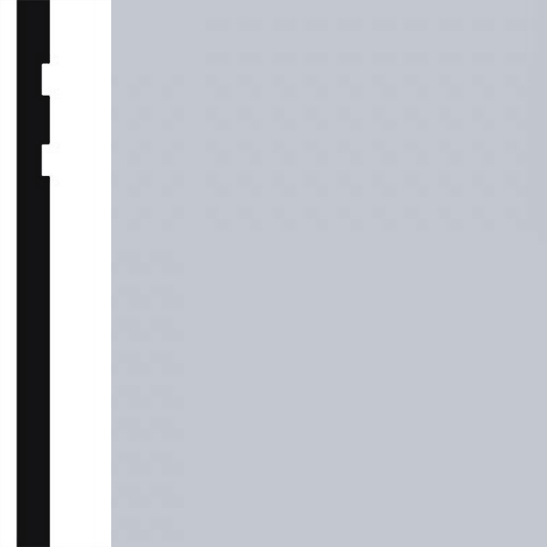 Picture of Burke - Edge Effects Double Etched 4 Wall Base Sky Gray