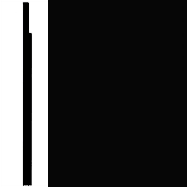 Picture of Burke - Edge Effects Lunar 4 1/2 Wall Base Black