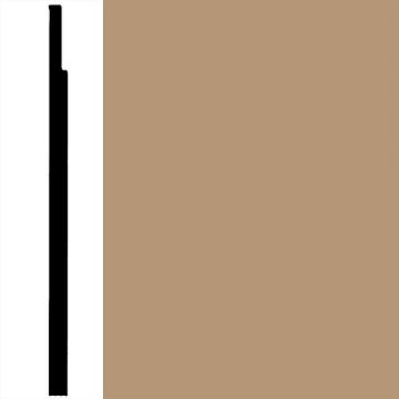 Picture of Burke - Edge Effects Lunar 4 1/2 Wall Base Clay