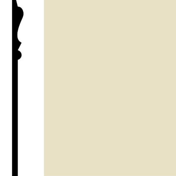 Picture of Burke - Edge Effects Elegance 6 Wall Base Naugat