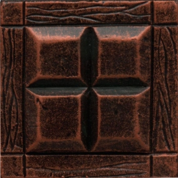 Picture of Daltile - Armor Square Guilded Copper Four Square