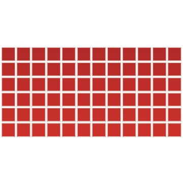 Picture of Daltile - Color Wheel Mosaic Currant