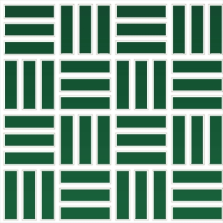 Picture of Daltile - Color Wheel Mosaic Lattice Weave Emerald