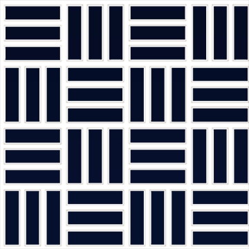 Picture of Daltile - Color Wheel Mosaic Lattice Weave Navy