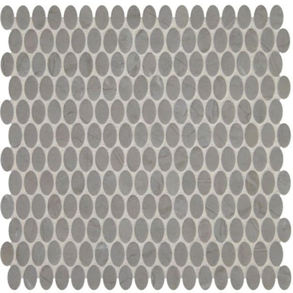 Picture of Daltile - Statuette Oval Paloma Gray