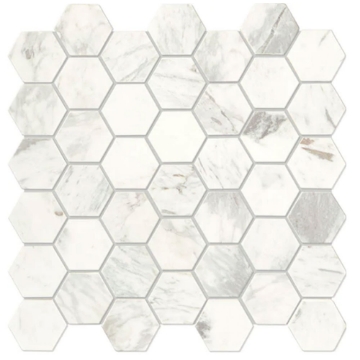 Picture of Daltile - Raine Hexagon Stratus White