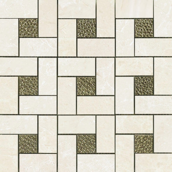 Picture of Happy Floors - Arona Pinwheel Bianco