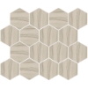 Picture of Happy Floors - Silver Hexagon Mosaic Taupe