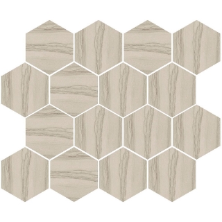 Picture of Happy Floors - Silver Hexagon Mosaic Taupe