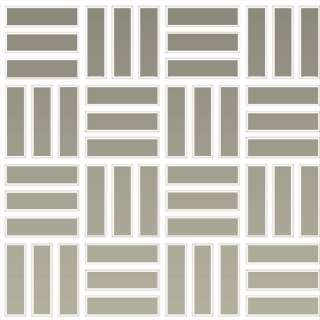 Picture of Daltile - Color Wheel Mosaic Lattice Weave Matte Architectural Grey