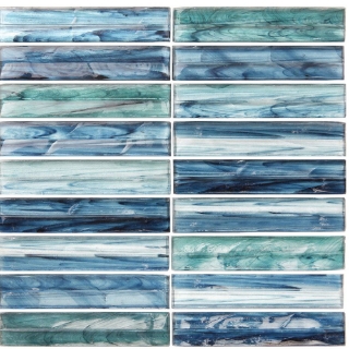 Picture of SOHO Studio Corp - Brook Stacked Aqua