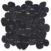 Picture of SOHO Studio Corp - Pebblestone Sliced Alor Black Round