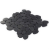 Picture of SOHO Studio Corp - Pebblestone Sliced Alor Black Round