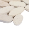 Picture of SOHO Studio Corp - Pebblestone Sliced Lovina White Flat Oval