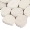 Picture of SOHO Studio Corp - Pebblestone Sliced Lovina White Round