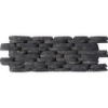 Picture of SOHO Studio Corp - Pebblestone Stacked Alor Black Sliced