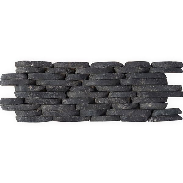 Picture of SOHO Studio Corp - Pebblestone Stacked Alor Black Sliced