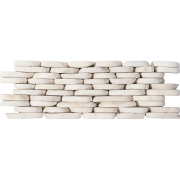 Picture of SOHO Studio Corp - Pebblestone Stacked Lovina White Sliced