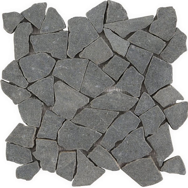 Picture of SOHO Studio Corp - Pebblestone Tumbled Black Lava