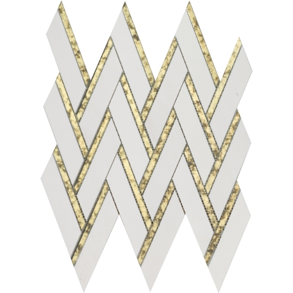 Picture of Emser Tile - Impulse White Chevron