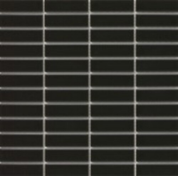 Picture of Emser Tile - Catch Mosaic 1 x 3 Stack Black