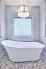 Picture of Emser Tile - Cultura Stone Pebble Mosaic Blend Winter