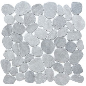 Picture of Emser Tile - Cultura Marble Pebble Mosaic Silver