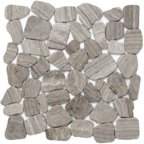 Picture of Emser Tile - Cultura Marble Pebble Mosaic Taupe