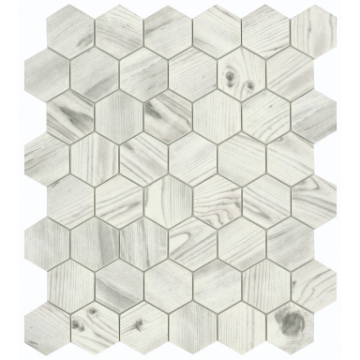 Picture of Emser Tile - Echo Hexagon 2 White