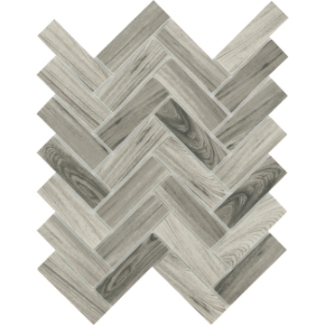 Picture of Emser Tile - Echo Herringbone Gray