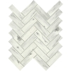 Picture of Emser Tile - Echo Herringbone White