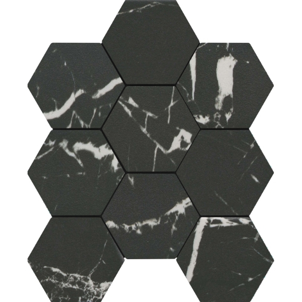Picture of Emser Tile - Elegan 4 Hex Nero